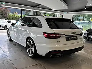 Used 2021 Audi A4 Avant Black Edition White - Interior and Exterior details 5