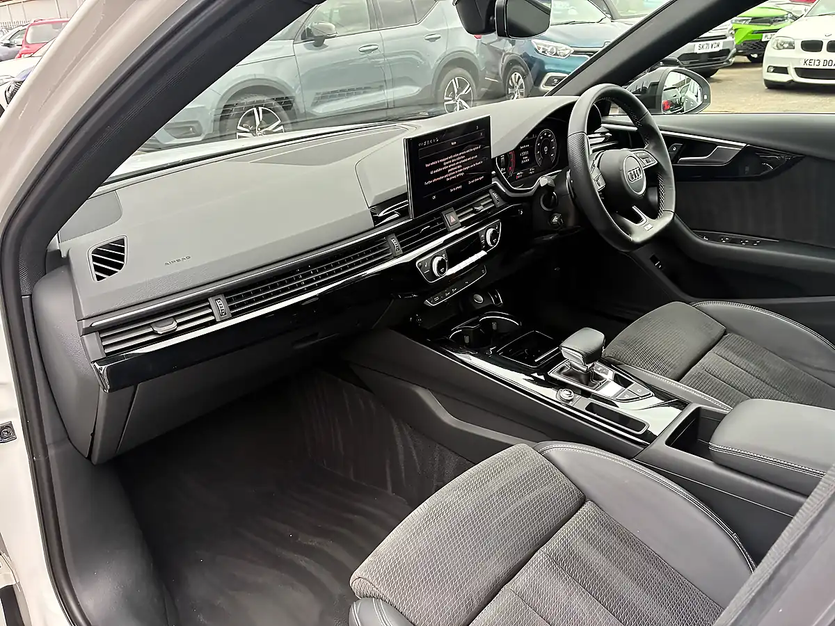 Used 2021 Audi A4 Avant Black Edition White - Interior and Exterior details 10