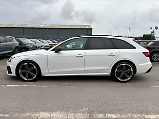 Used 2021 Audi A4 Avant Black Edition White - Interior and Exterior details 14
