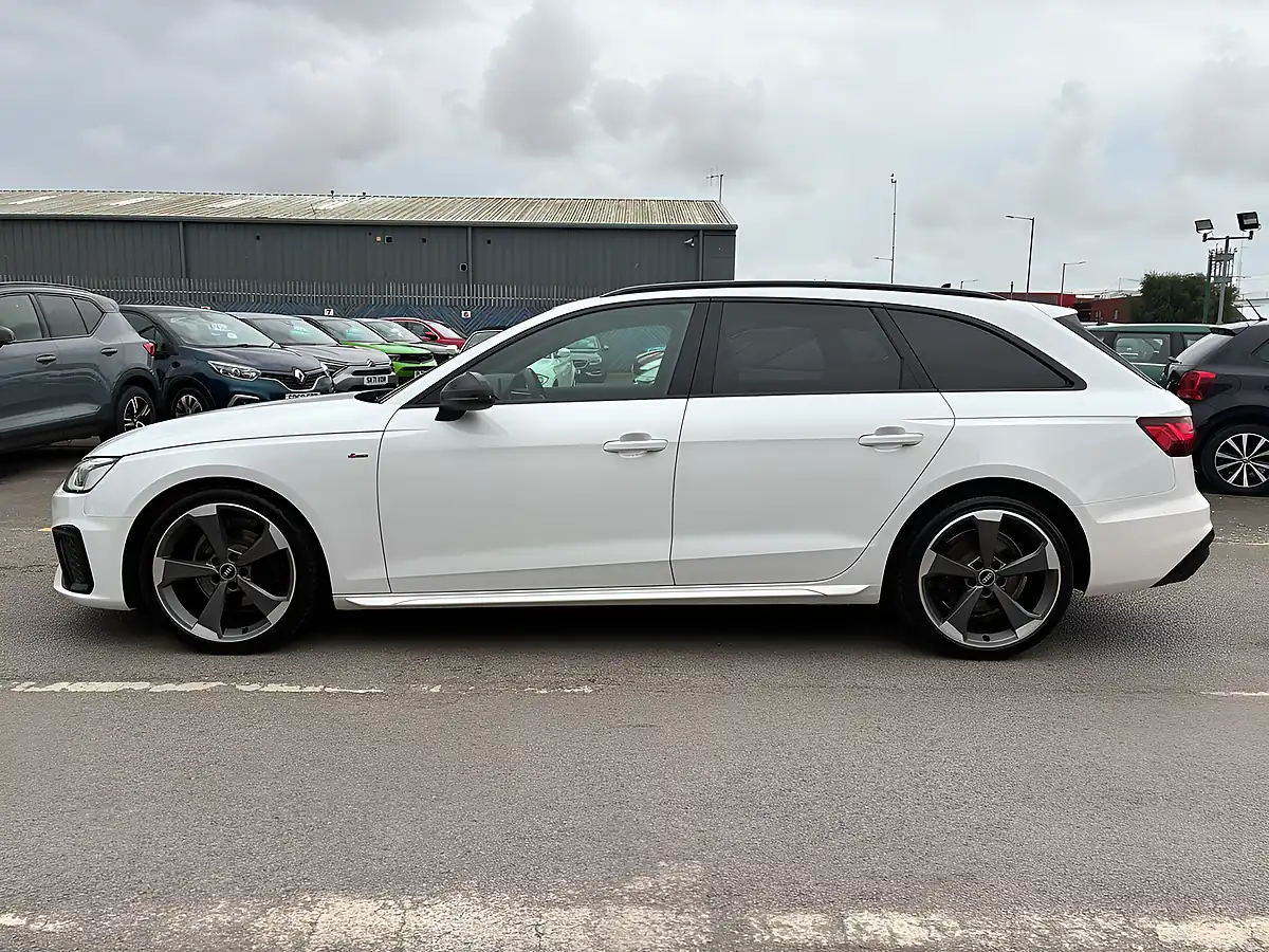 Used 2021 Audi A4 Avant Black Edition White - Interior and Exterior details 14