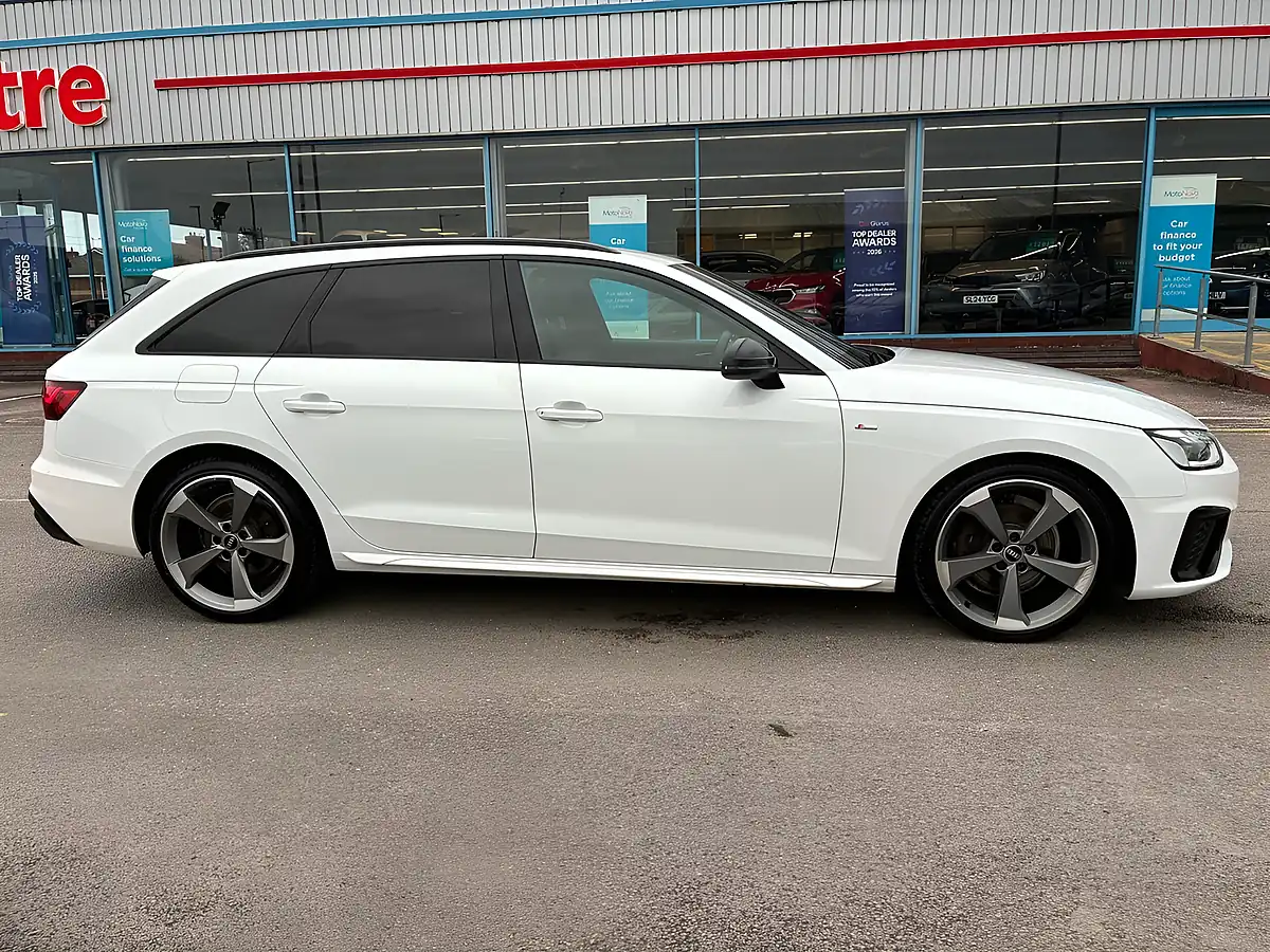 Used 2021 Audi A4 Avant Black Edition White - Interior and Exterior details 15