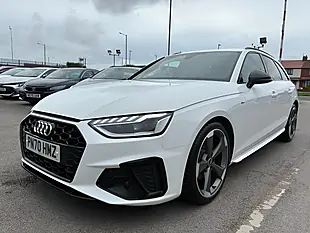 Used 2021 Audi A4 Avant Black Edition White - Interior and Exterior details 2