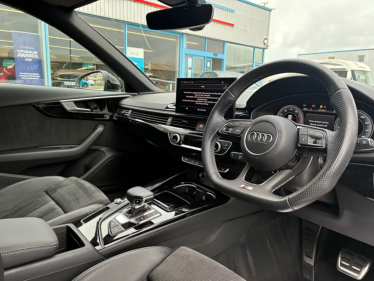 Used 2021 Audi A4 Avant Black Edition White - Interior and Exterior details 3