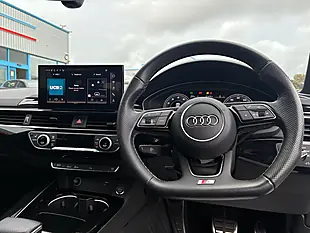 Used 2021 Audi A4 Avant Black Edition White - Interior and Exterior details 4
