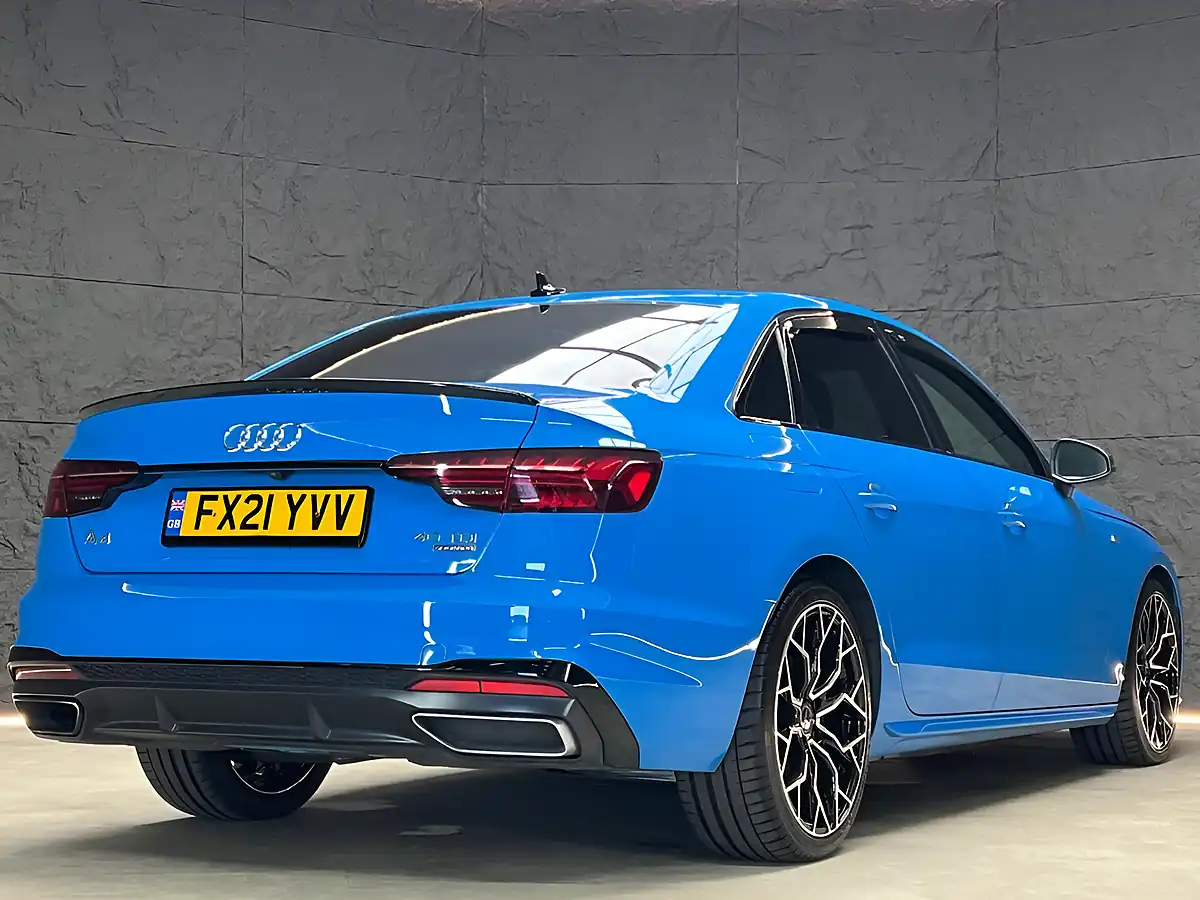 Used 2021 Audi A4 Black Edition Turbo Blue - Interior and Exterior details 10