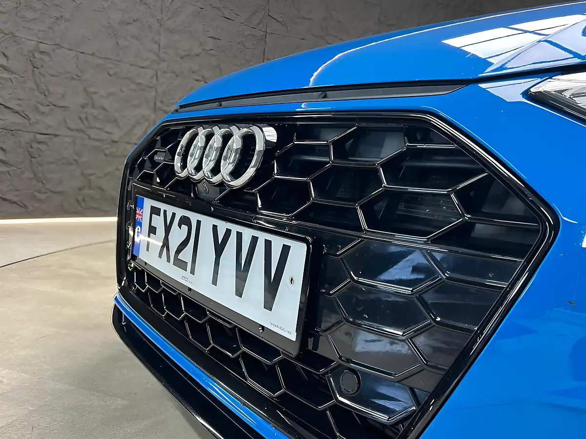 Used 2021 Audi A4 Black Edition Turbo Blue - Interior and Exterior details 14