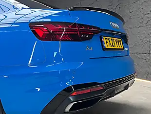Used 2021 Audi A4 Black Edition Turbo Blue - Interior and Exterior details 16