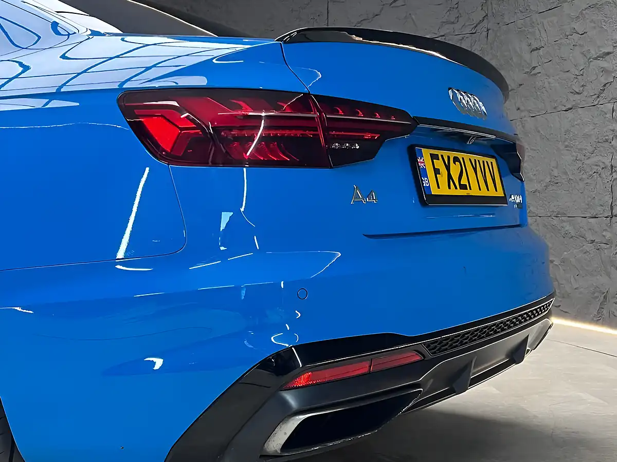 Used 2021 Audi A4 Black Edition Turbo Blue - Interior and Exterior details 16