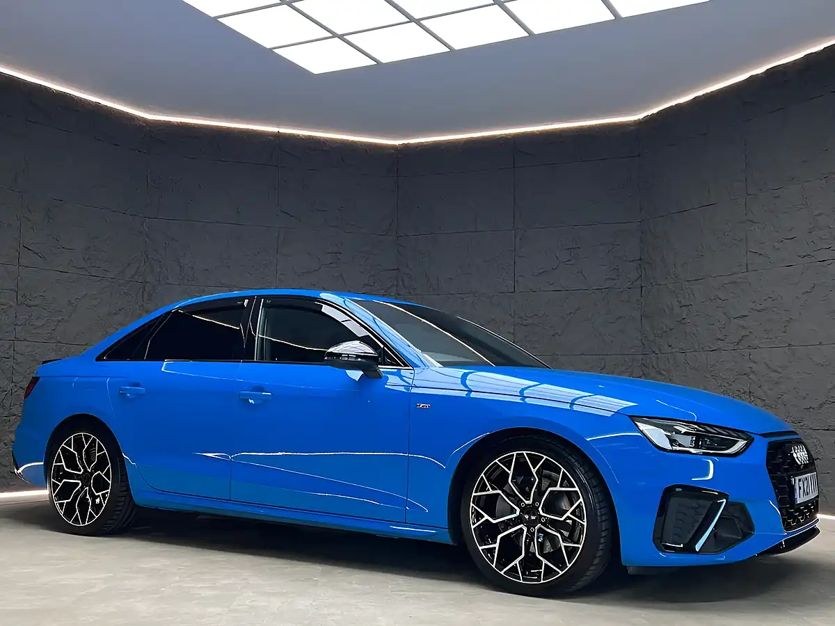 Used 2021 Audi A4 Black Edition Turbo Blue - Interior and Exterior details 4