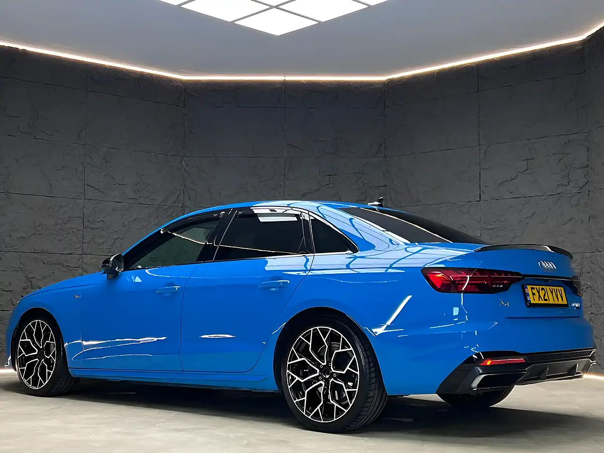 Used 2021 Audi A4 Black Edition Turbo Blue - Interior and Exterior details 8