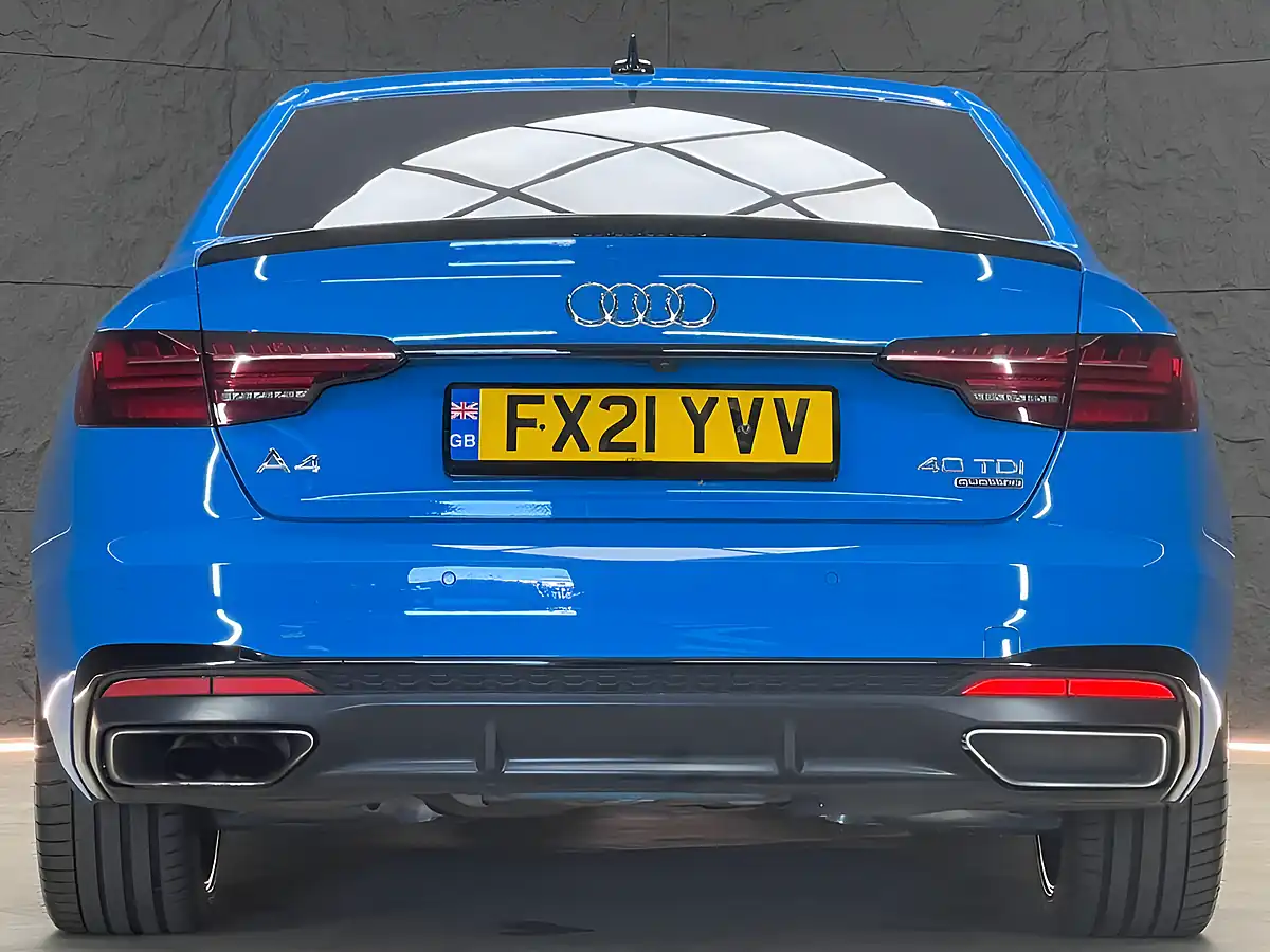 Used 2021 Audi A4 Black Edition Turbo Blue - Interior and Exterior details 9