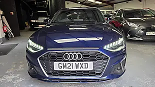 Used 2021 Audi A4 S Line Blue - Interior and Exterior details 2