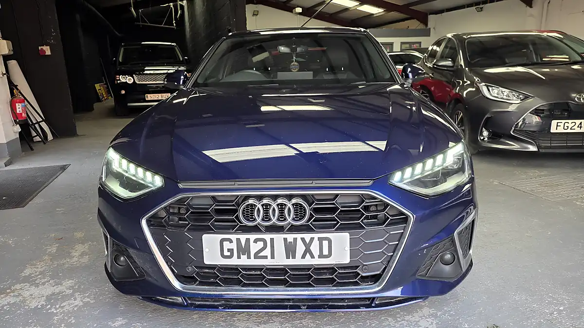 Used 2021 Audi A4 S Line Blue - Interior and Exterior details 2