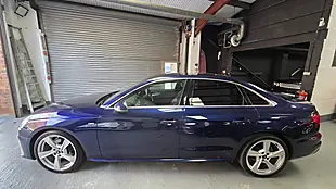 Used 2021 Audi A4 S Line Blue - Interior and Exterior details 8