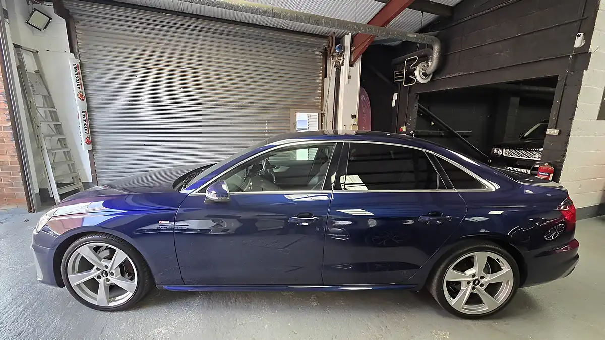 Used 2021 Audi A4 S Line Blue - Interior and Exterior details 8