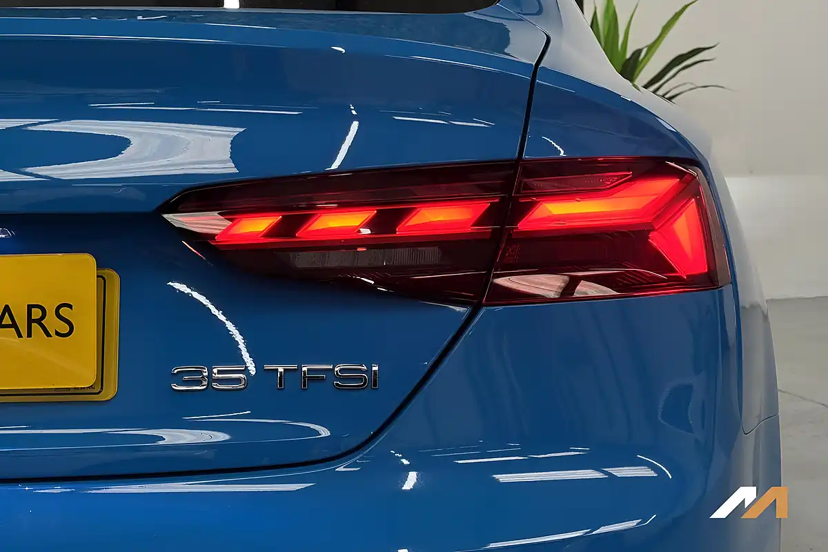 Used 2021 Audi A5 Edition 1 Blue - Interior and Exterior details 11