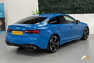 Used 2021 Audi A5 Edition 1 Blue - Interior and Exterior details 16