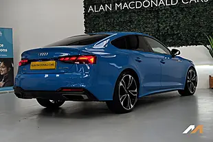 Used 2021 Audi A5 Edition 1 Blue - Interior and Exterior details 18
