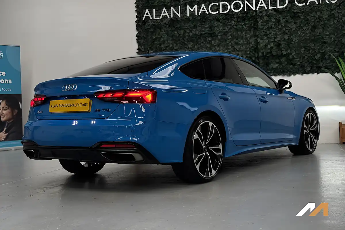 Used 2021 Audi A5 Edition 1 Blue - Interior and Exterior details 18
