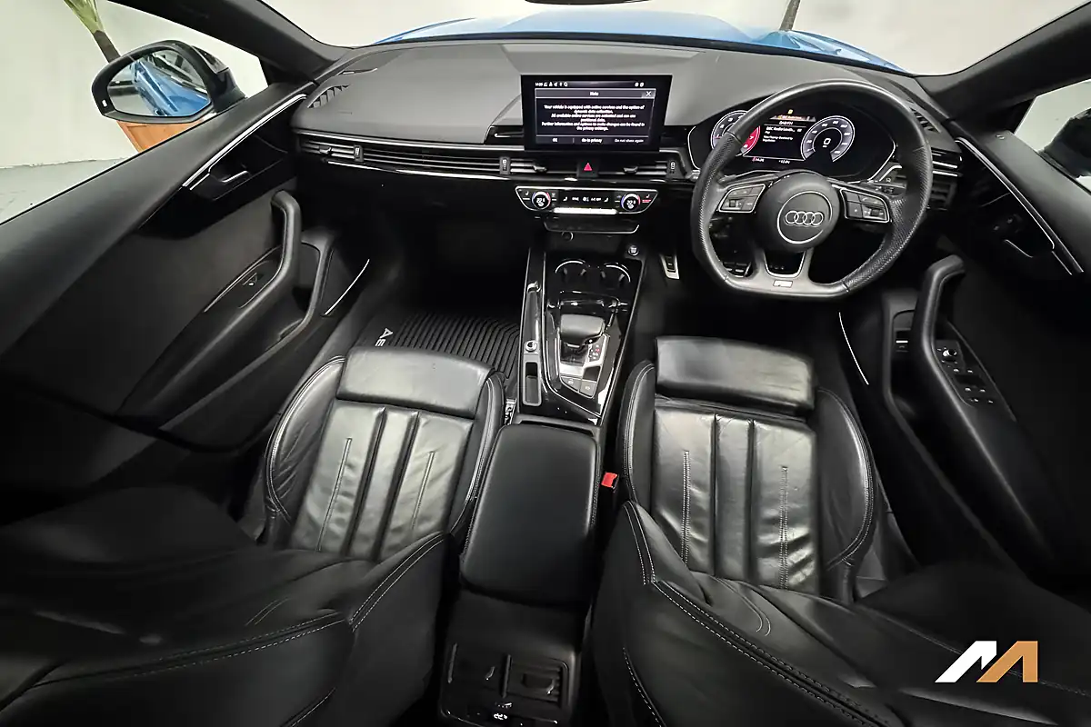Used 2021 Audi A5 Edition 1 Blue - Interior and Exterior details 3