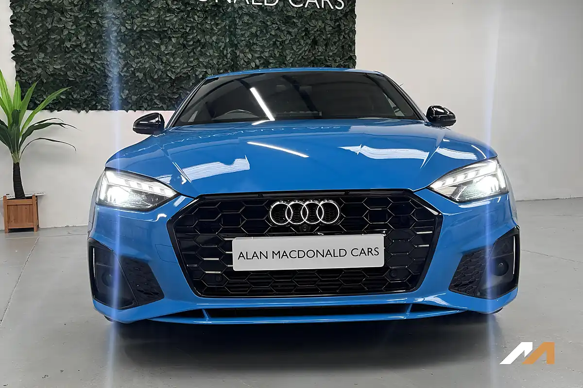 Used 2021 Audi A5 Edition 1 Blue - Interior and Exterior details 4