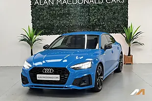 Used 2021 Audi A5 Edition 1 Blue - Interior and Exterior details 5