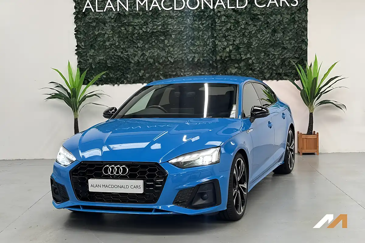 Used 2021 Audi A5 Edition 1 Blue - Interior and Exterior details 5