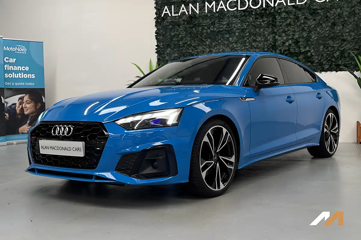 Used 2021 Audi A5 Edition 1 Blue - Interior and Exterior details 7
