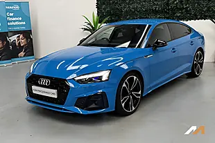 Used 2021 Audi A5 Edition 1 Blue - Interior and Exterior details 8