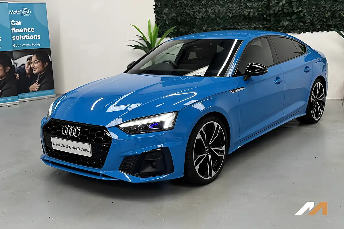 Used 2021 Audi A5 Edition 1 Blue - Interior and Exterior details 8
