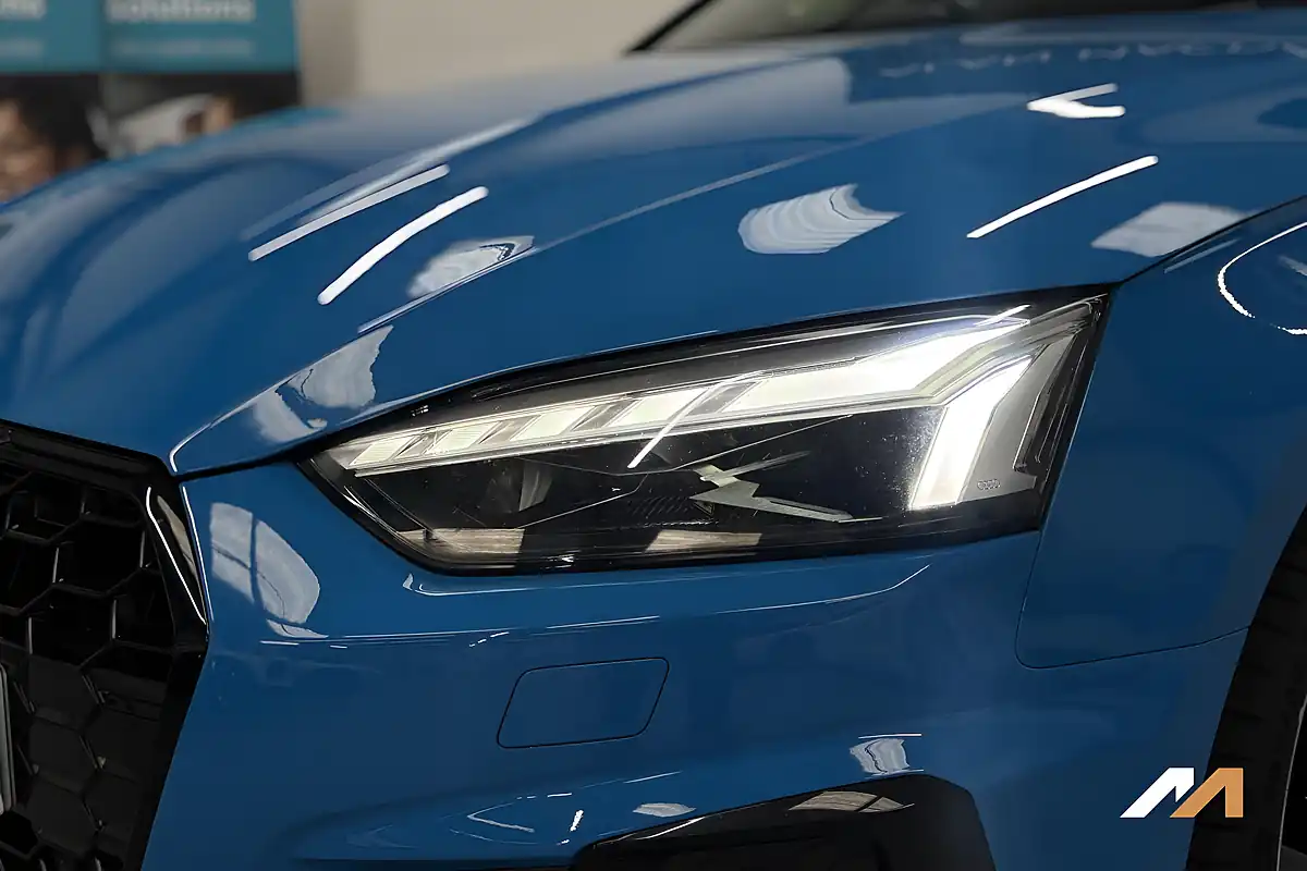 Used 2021 Audi A5 Edition 1 Blue - Interior and Exterior details 9