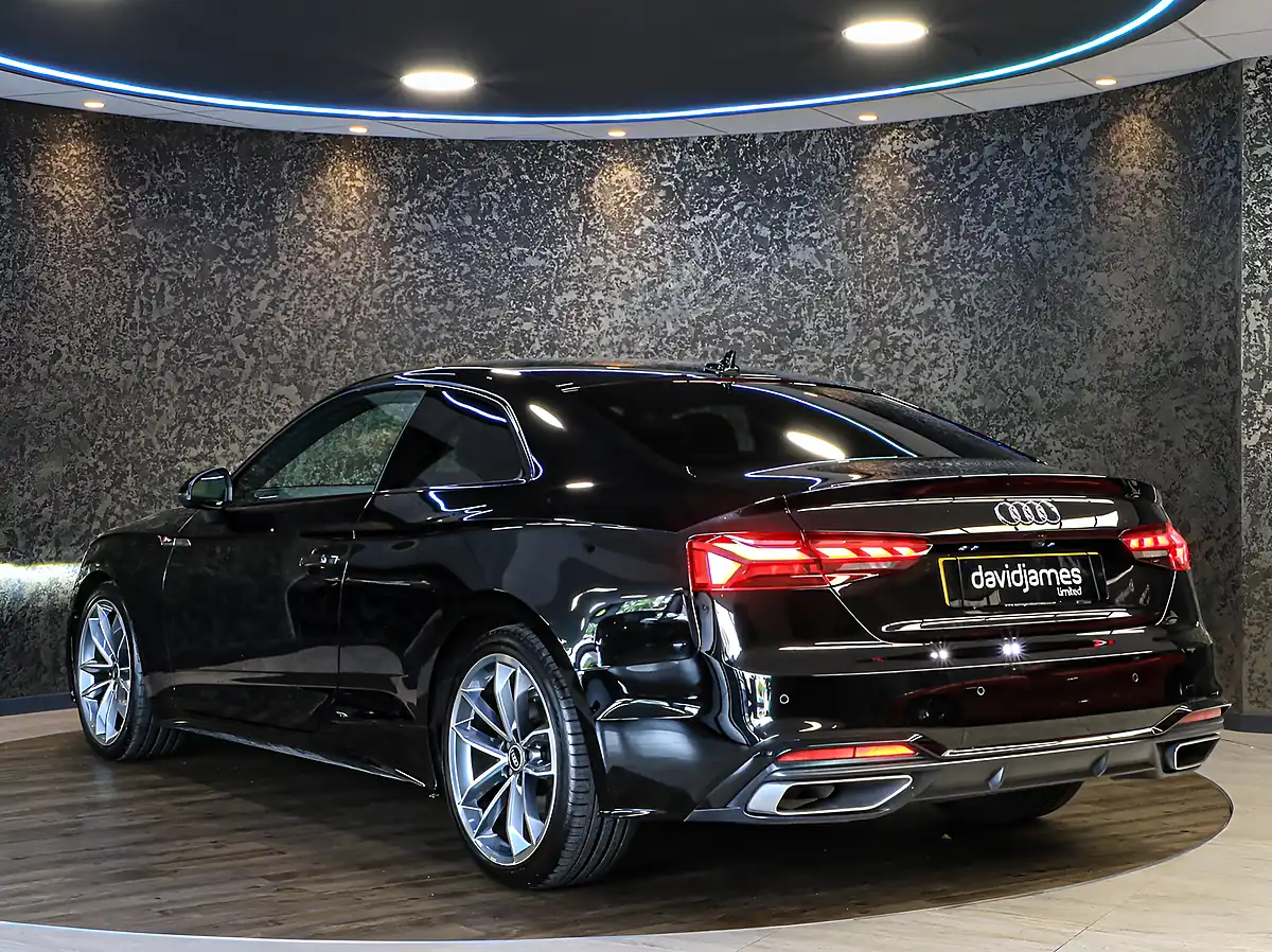 Used 2021 Audi A5 S Line Black - Interior and Exterior details 6