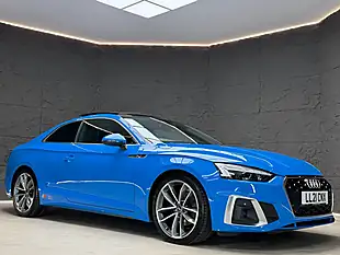 Used 2021 Audi A5 S Line Blue - Interior and Exterior details 11