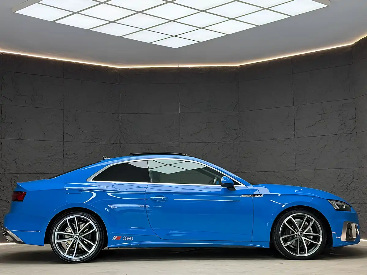 Used 2021 Audi A5 S Line Blue - Interior and Exterior details 12