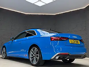 Used 2021 Audi A5 S Line Blue - Interior and Exterior details 13