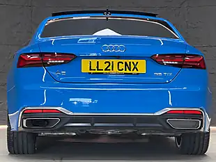 Used 2021 Audi A5 S Line Blue - Interior and Exterior details 14