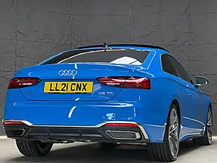 Used 2021 Audi A5 S Line Blue - Interior and Exterior details 16