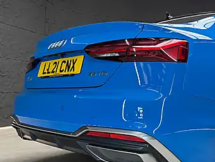 Used 2021 Audi A5 S Line Blue - Interior and Exterior details 17