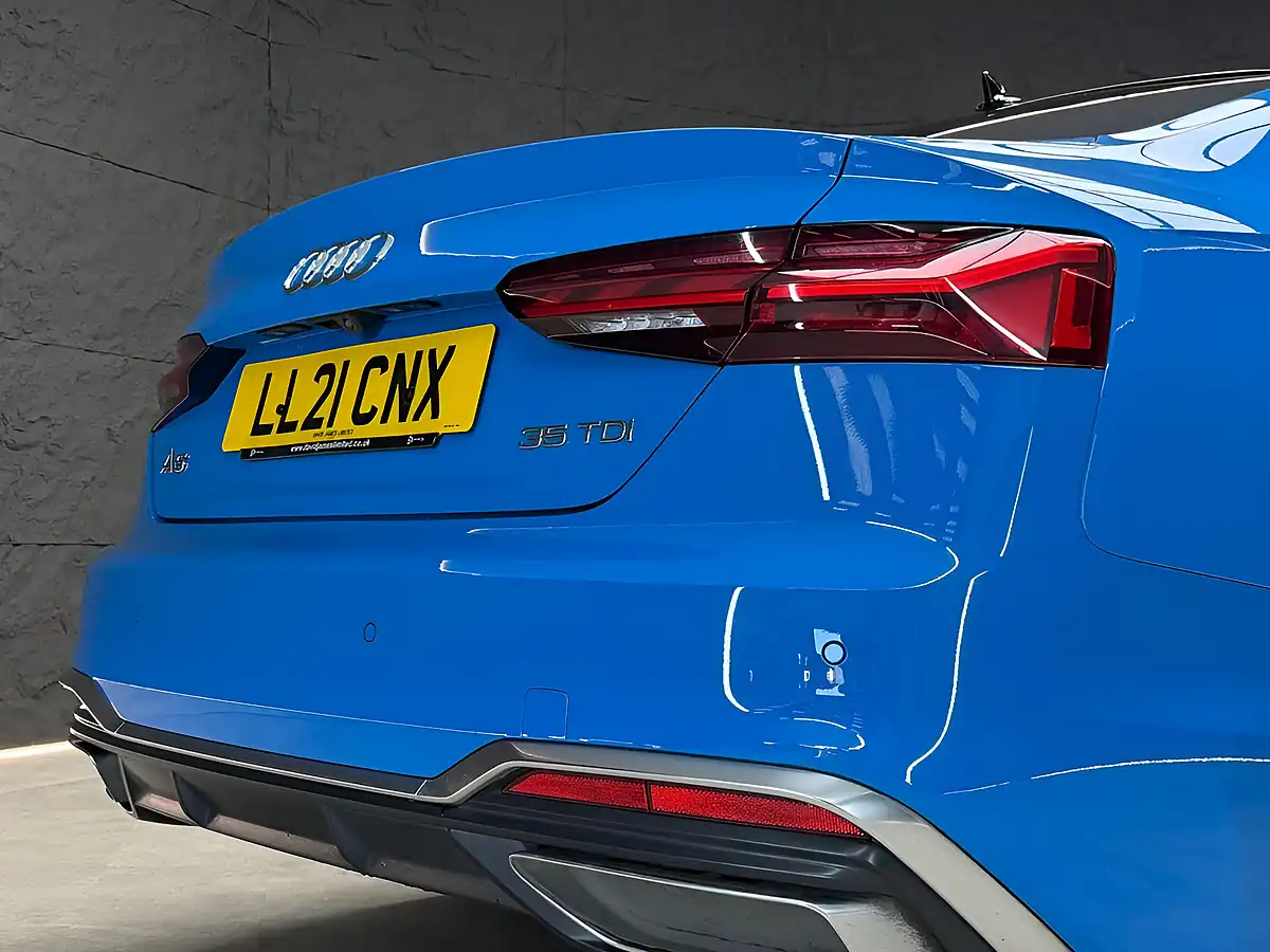 Used 2021 Audi A5 S Line Blue - Interior and Exterior details 17