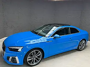 Used 2021 Audi A5 S Line Blue - Interior and Exterior details 5