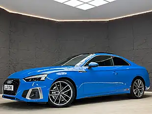 Used 2021 Audi A5 S Line Blue - Interior and Exterior details 7