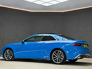 Used 2021 Audi A5 S Line Blue - Interior and Exterior details 8