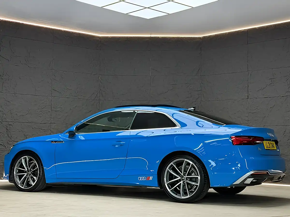 Used 2021 Audi A5 S Line Blue - Interior and Exterior details 8