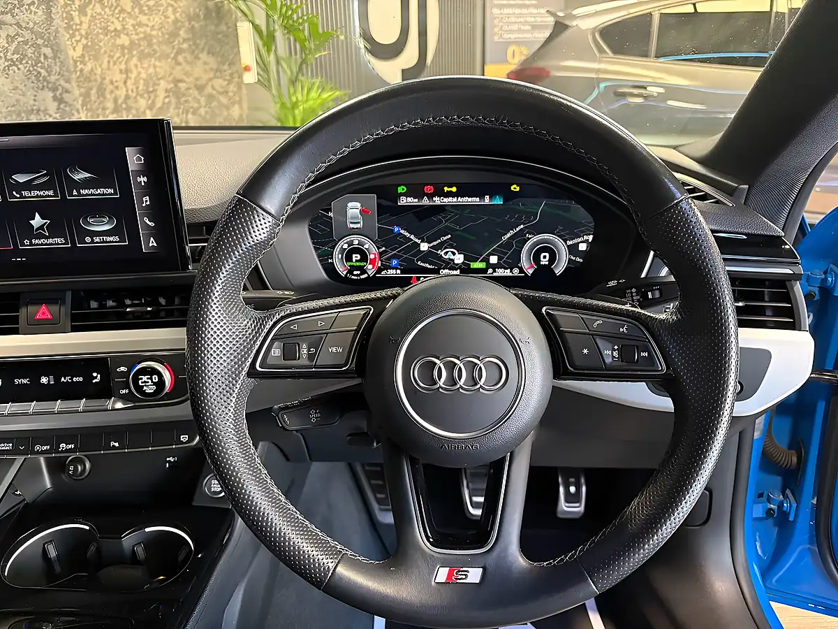 Used 2021 Audi A5 S Line Blue - Interior and Exterior details 16