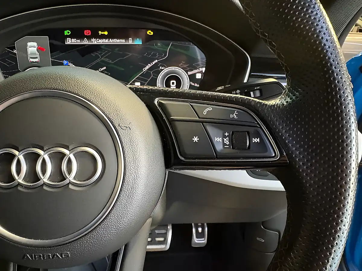 Used 2021 Audi A5 S Line Blue - Interior and Exterior details 17