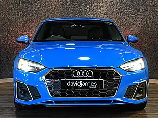 Used 2021 Audi A5 S Line Blue - Interior and Exterior details 2