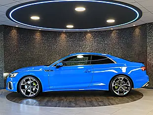 Used 2021 Audi A5 S Line Blue - Interior and Exterior details 4