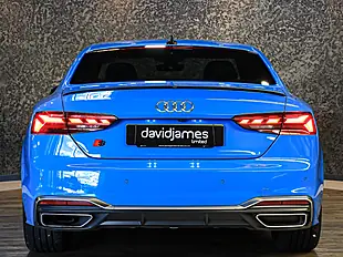 Used 2021 Audi A5 S Line Blue - Interior and Exterior details 6