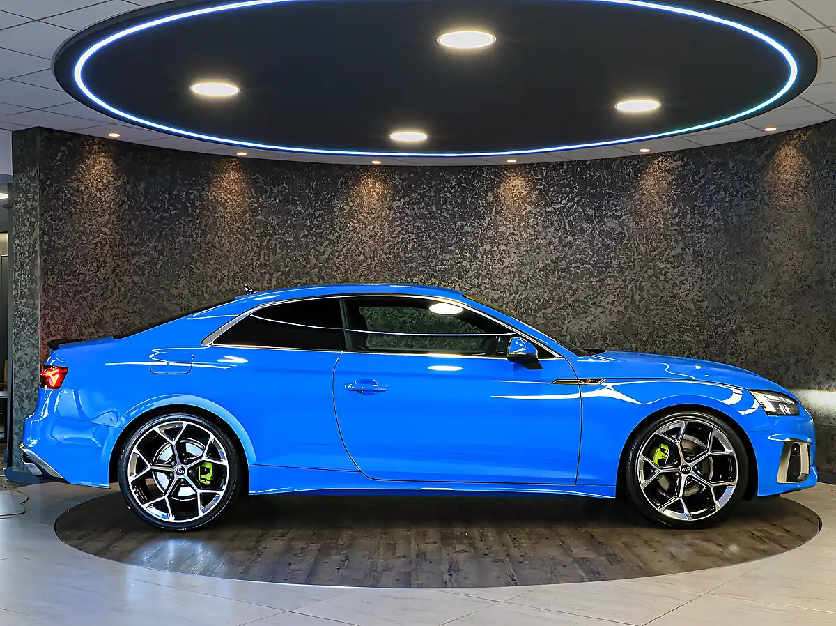 Used 2021 Audi A5 S Line Blue - Interior and Exterior details 8