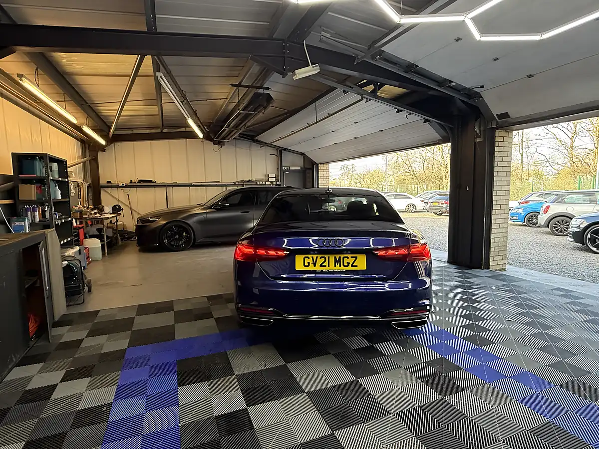 Used 2021 Audi A5 S Line Edition 1 Blue - Interior and Exterior details 10